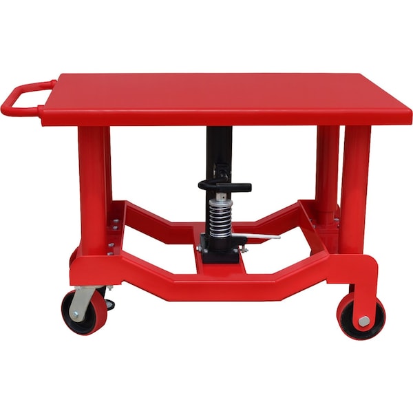 Pake Handling Tools Low Profile Post Lift Table, 2000 Lb. Cap., 36x24 Platform, 25 to 37 Lift Range PAKMP2037 - main